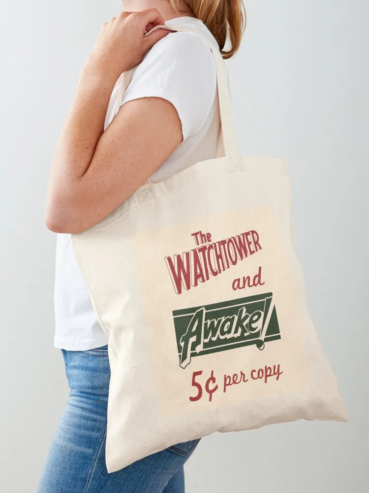 

Watchtower Vintage Tote Bag bags luxury women eco pack canvas tote tote bag university