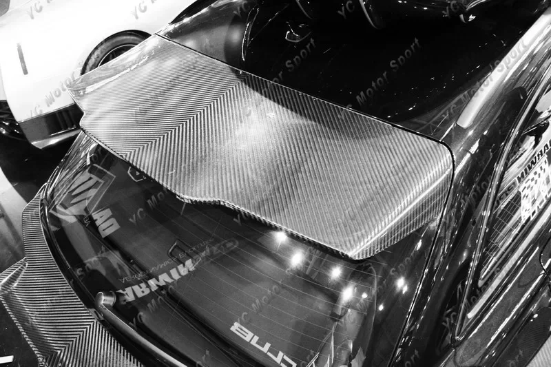 

Аксессуары для автомобилей: карбоновый спойлер на крышу, реплика, подходит для RS6 DTM 2015-2017, задний спойлер на крышу.