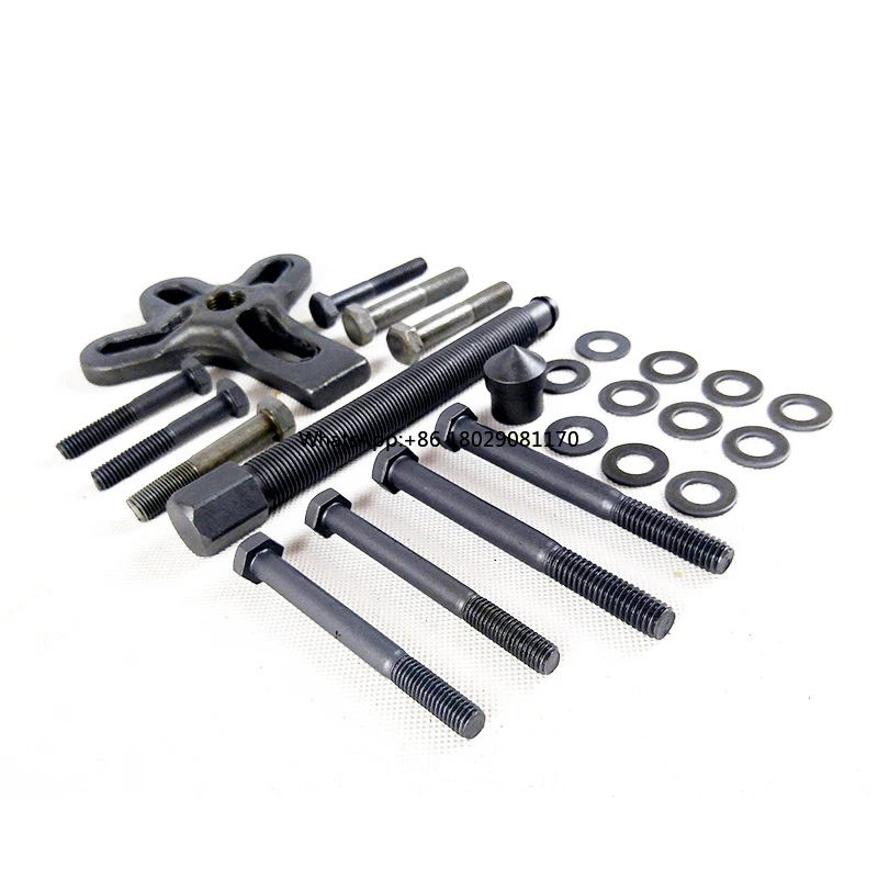 Car Maintenance High Quality Harmonic Balancer Steering Wheel Crankshaft Pulley Remover Puller Tool Kit