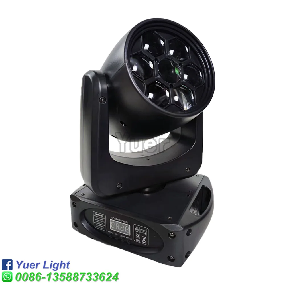 NEW 150w Bee Eye Beam Spot Pattern Gobo RGBW LED 3 Prism Strobe Moving Head Stage Lighting Super Smooth Dimming Wedding Party