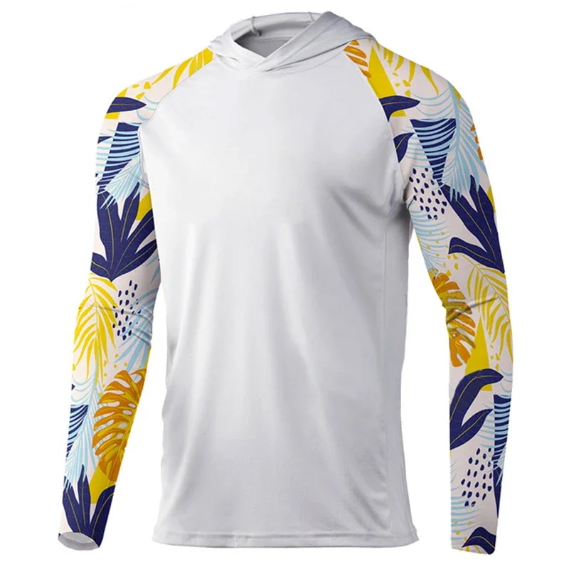 

Fishing Men Performance Clothes Summer Breathable Long Sleeve Fishing Jersey Sun Protection Camouflage Fishing Shirts