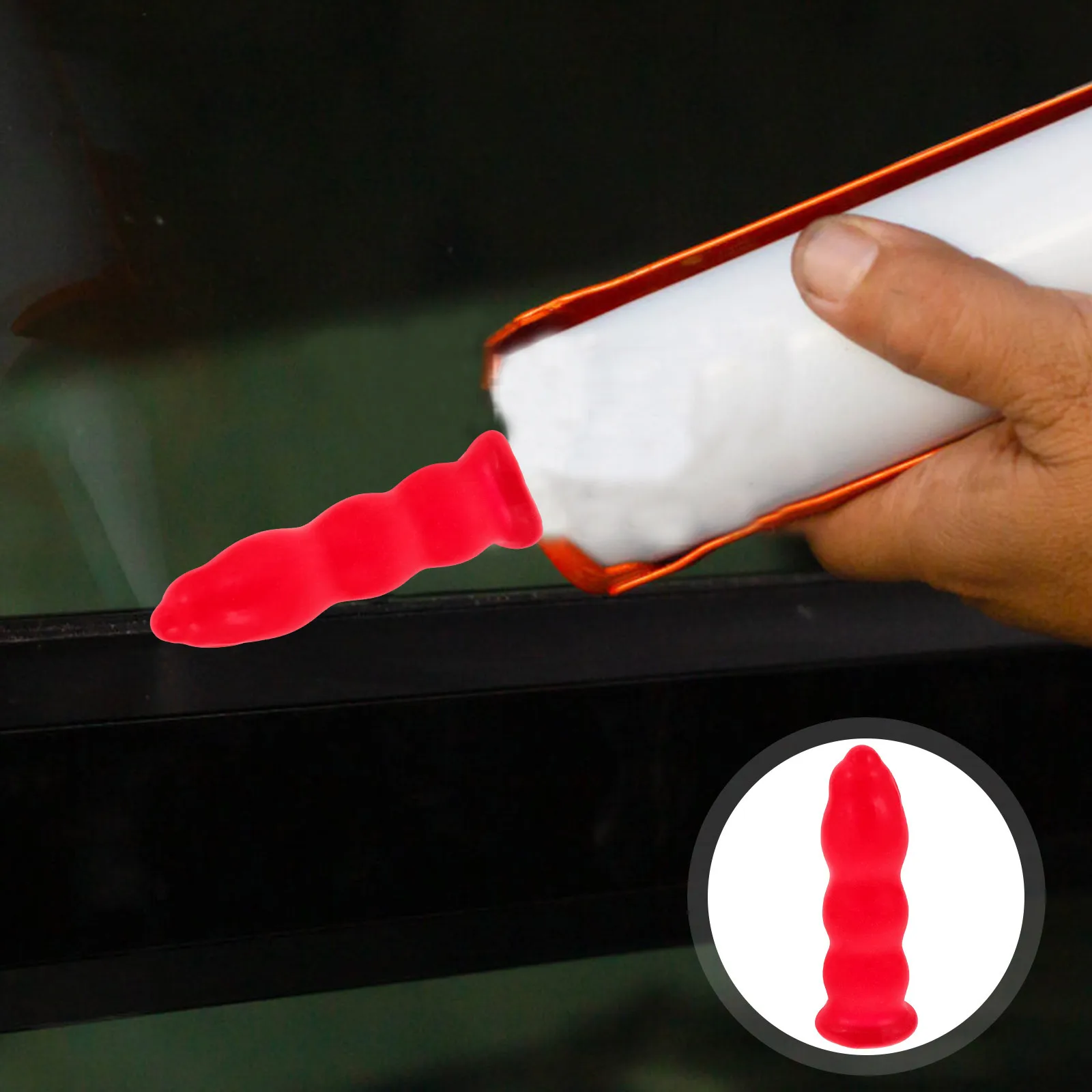 

35pcs Sealing Caps For Caulking Tubes Leak Proof Cap Covers Durable Caulk Saver Tips Long Term Use Storage Protection