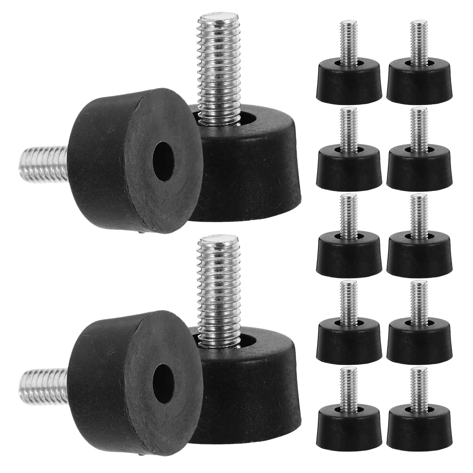 

20 pcs Adjustable Screw On Furniture Glides Leveling Feet For Tables Chairs Beds Uneven Floors Table Leg Floor Protectors Chair