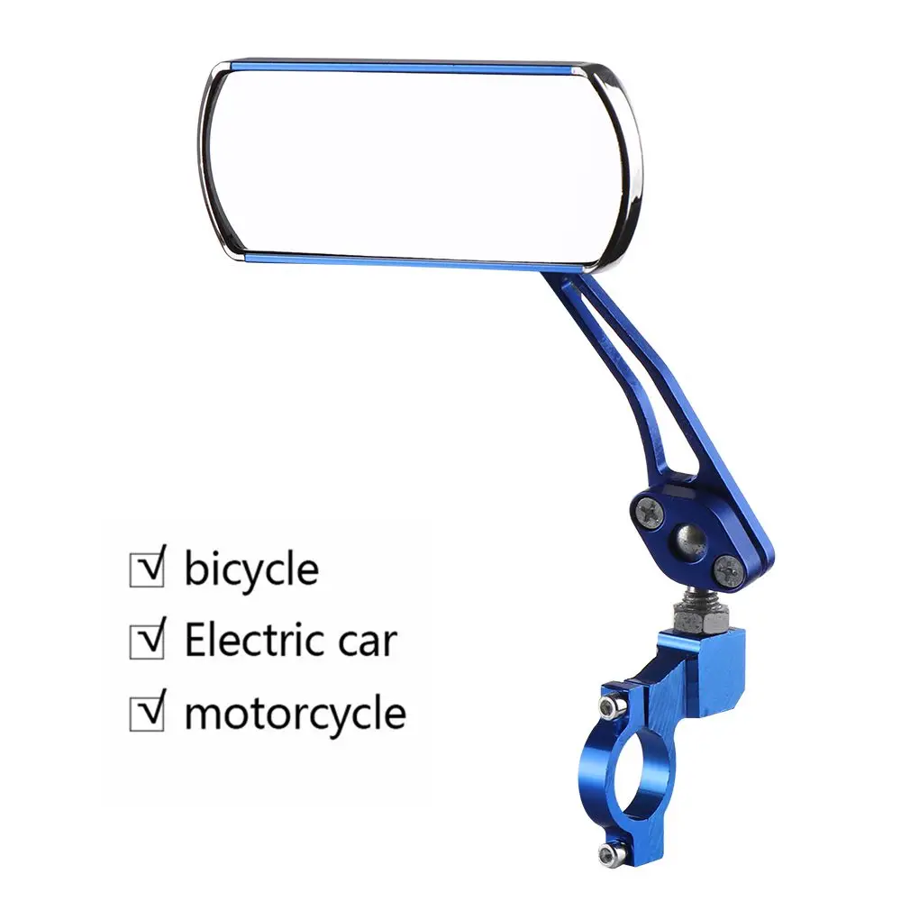 Adjustable Aluminum Alloy Bicycle Rearview Mirror Outdoor Safety MTB Bike Rearview Motorcycle Looking Glass Cycling Rear View