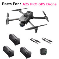 A25 PRO GPS Drone Original Accessories 11.4V 4500mAh Battery / Propeller Maple Leaf / For A25 PRO GPS Drone Parts A25 Battery