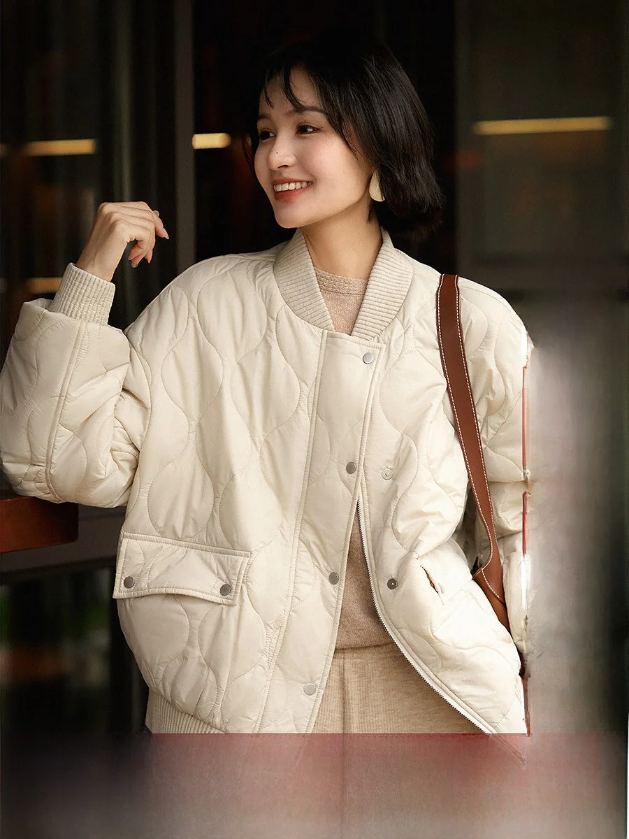 

Куртка Xhange Adventurer из хлопка: легкая, прочная, с бейсбольным воротником, пришитая, повседневная верхняя одежда для осени и зимы, утепленная, с длинными рукавами