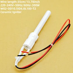 pellet igniter ceramic 220V 300W Quick ignition and high temperature resistance of wood particle furnace ignition rod