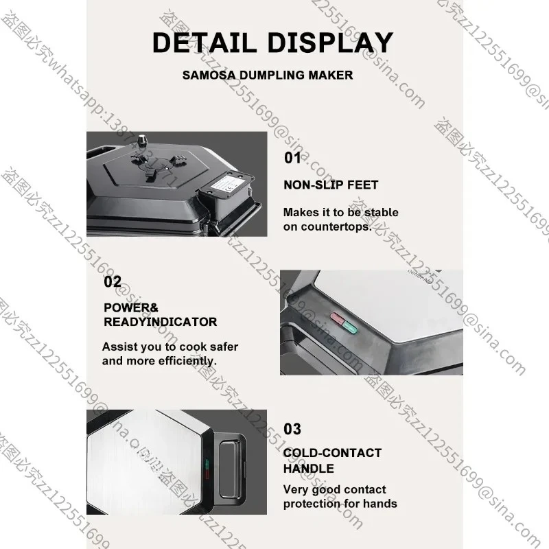 Suitable for Dumpling Machine Large-capacity Breakfast Machine Accessories, Easy To Store for Outdoor Camping