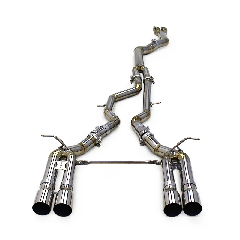 

OEM Titanium Exhaust System For BMW M3/M4 F80/F82/F8X 3.0T 2015-2019 Single Mid Pipe Catback Quad Outlet