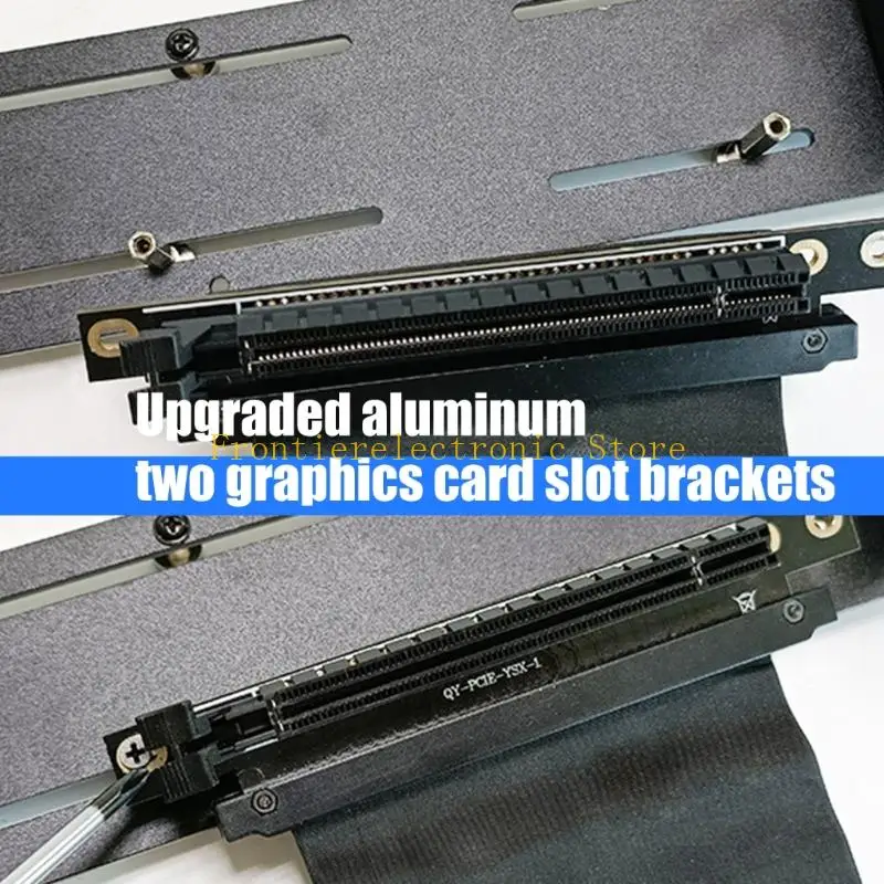 G8DB Vertical Graphics Card Mounting System Aluminum Stand Heat Control for 4060