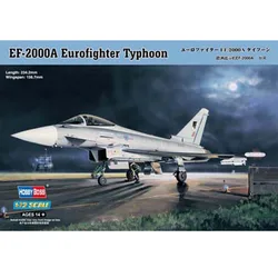 Hobbyboss 80264 1/72 Scale EF-2000A EuroFighter Typhoon Model Collectible Toy Plastic Assembly Building Model Kit Hobby DIY