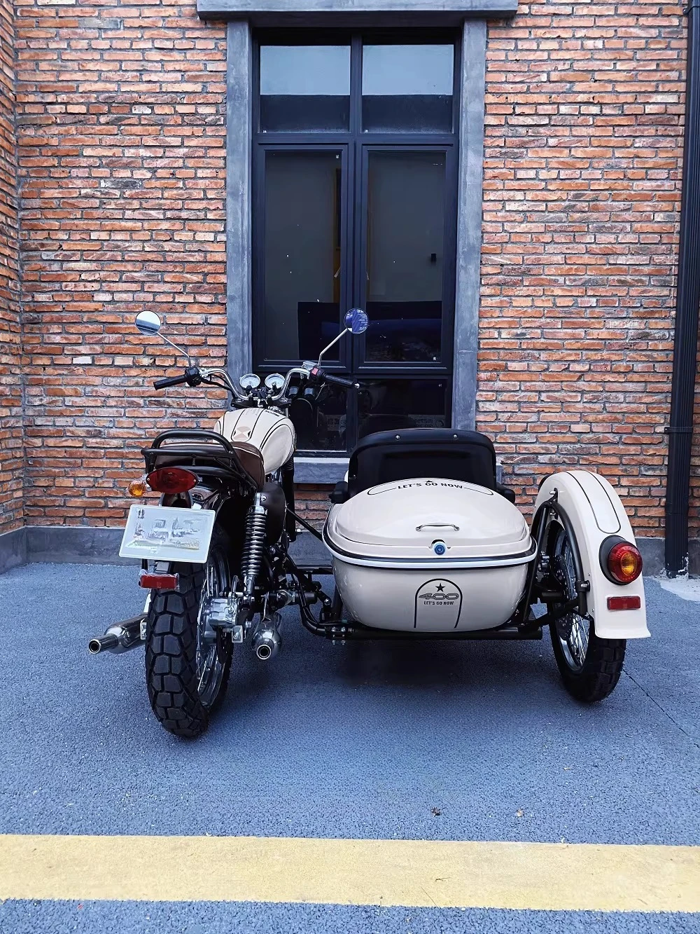 400Cc Weekend Wind Edge Tri-wheel Tricycle Retro Wind Motorcycle Tricycle Air Cooled Engine