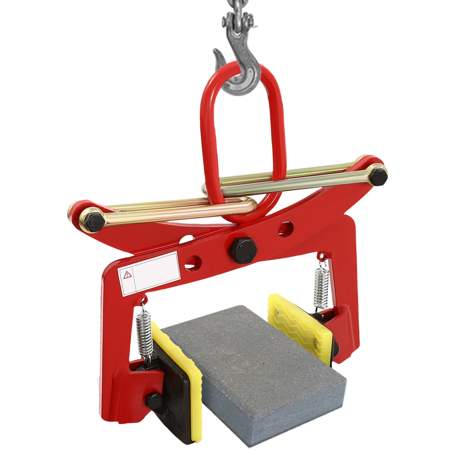 Pinza di sollevamento per strumento di serraggio per pietra da 330 kg Pinza per pietra Dimensioni di apertura 10-24 cm 8 pollici