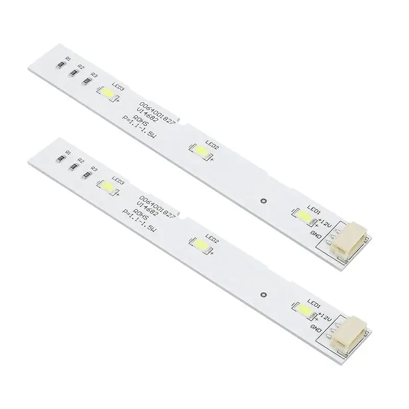 ✰✪1/2Pcs LED Lamp Backlight Bar Strip For  BCD-575WDBI 0064001827 Front-door Freezer Refrigerator DIY Accessories