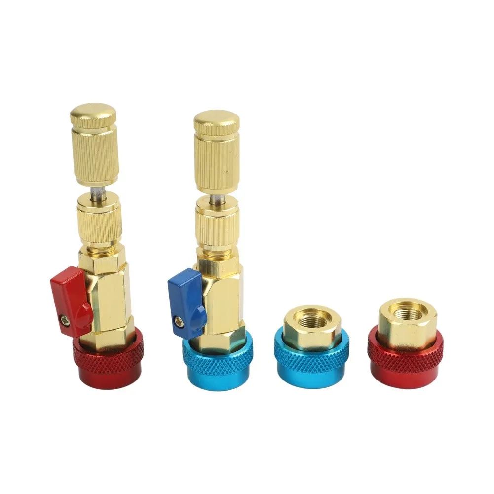 R134a and For R1234YF Cooling System Valve Core Removal Tool with Carbon Steel Body and Bayonet Style Grip Kit