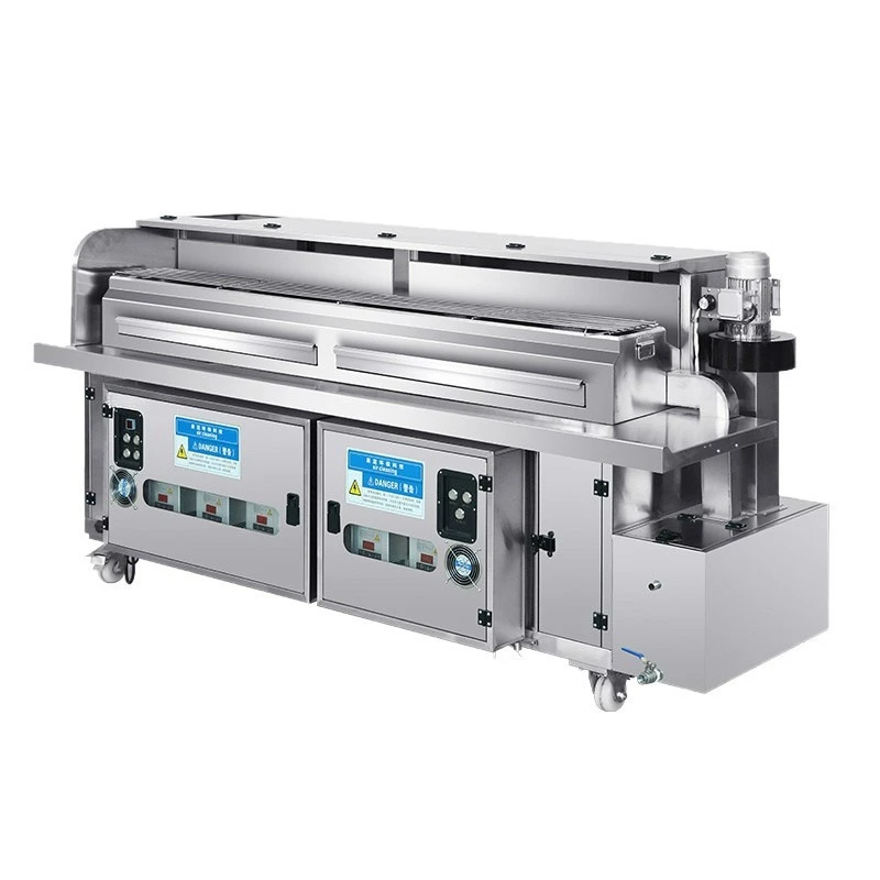 Lower smoke exhaust hydropower compound barbecue truck, smokeless purification outdoor environmental protection night market