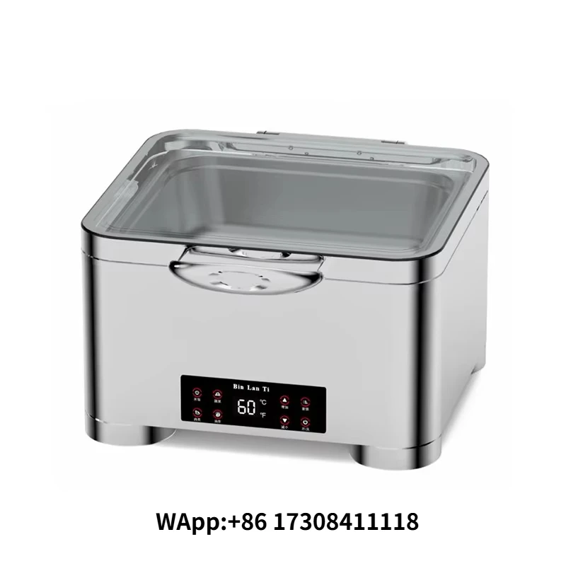 Commercial 8.5L Stainless Steel 304 Buffet Food Warmer Container Electric Touch Control Luxury Chafing Dish Buffet Set