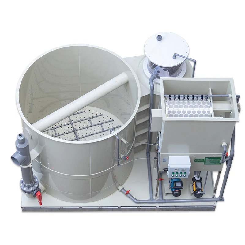 Indoor Ras Fish Farming Equipment Shrimp Tilapia Filtration Systems All One Recirculating Aquaculture System 1 Year