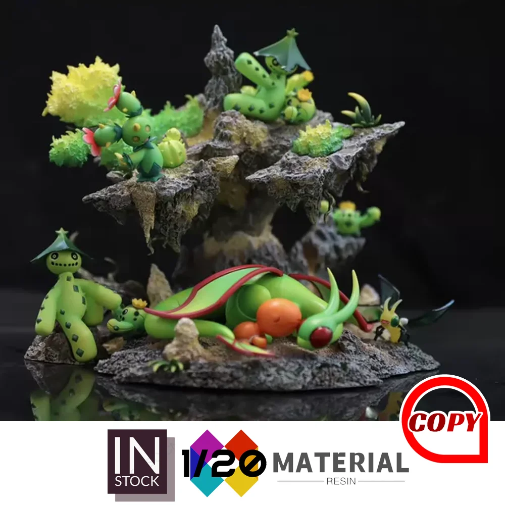 

В наличии: Набор фигурок из смолы в масштабе 1/20 [Копия DM] – Trapinch, Vibrava, Flygon, Cacnea, Cacturne и Maractus Huge Split3