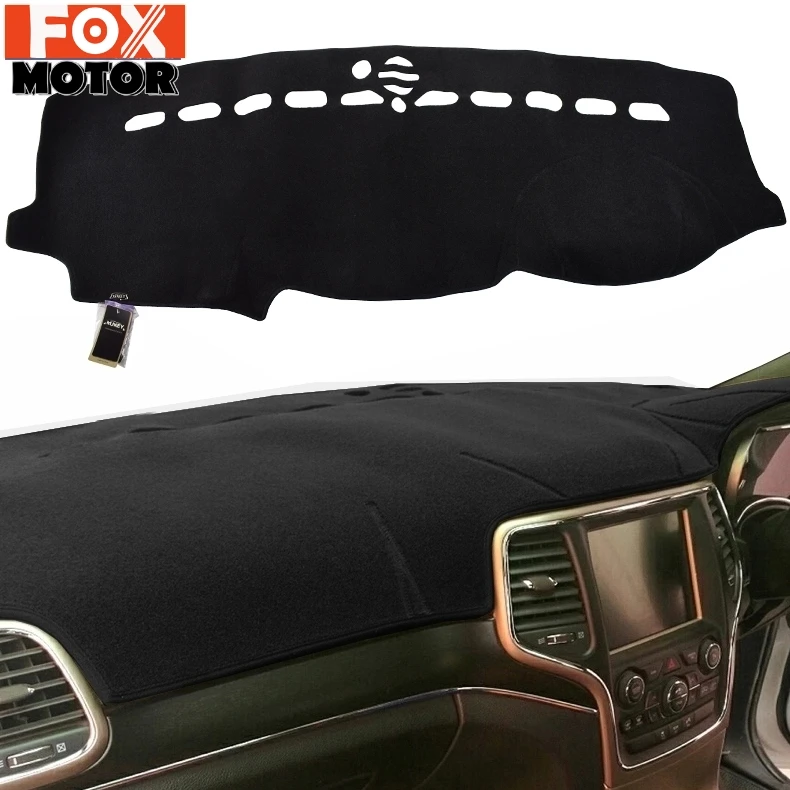 Xukey Dash Mat Dashmat Dashboard Cover Sun Shade Dash Board Cover Carpet For Jeep Grand Cherokee WK2 2012 2013 2014 2015 - 2018