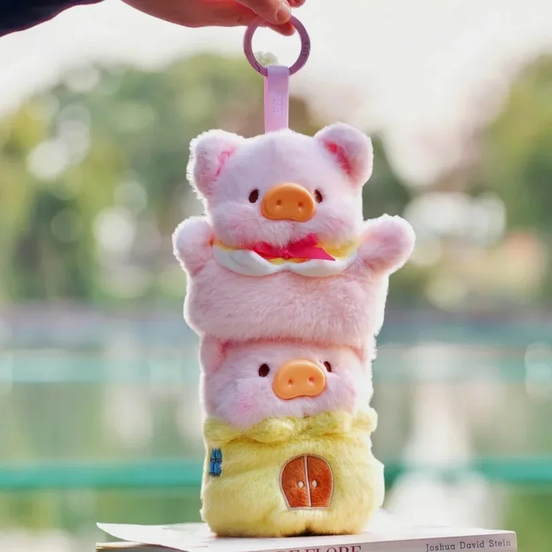 حقيقي Tntspace لولو الخنزير تعال ولعب سلسلة صندوق أعمى اللعب Kawaii سلاسل المفاتيح صندوق غامض أفخم لولو خنزير هدايا للفتيات