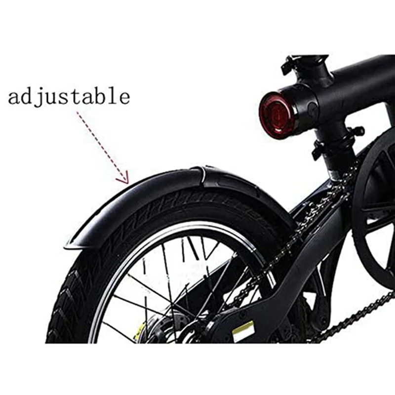 

2525+ Electric Power-Assisted Bicycle Ef1 Mudguard Mud Removal Mudguard Tile Foot Support Rear Support Frame Universal