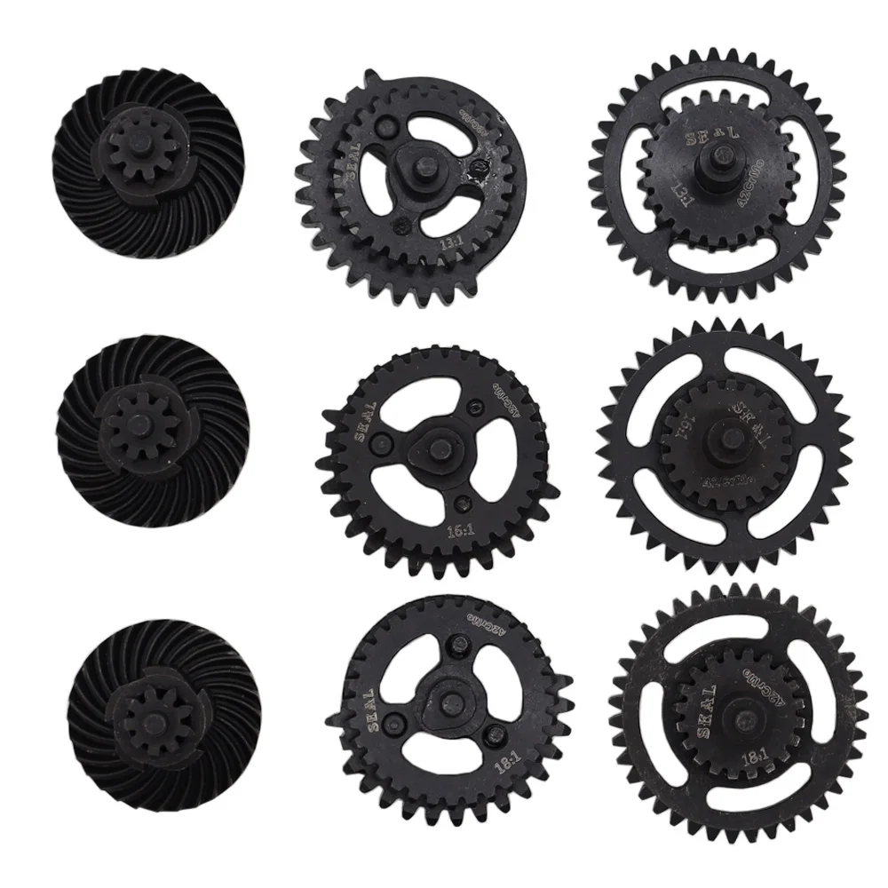 Neues Hohlstahl-Schneidgetriebe-Set Spiril Bevel Gear 13:1/16:1/18:1 für AEG – Detail 2