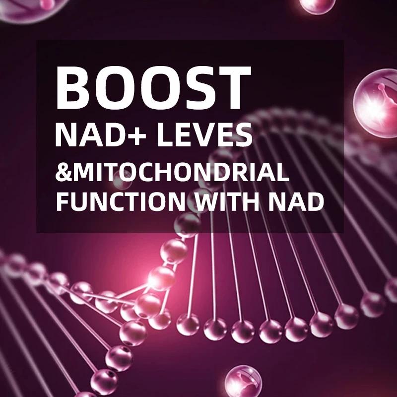 อาหารเสริมต่อต้านริ้วรอย NAD +, พลังงานธรรมชาติ, อายุยืนยาวและสุขภาพของเซลล์