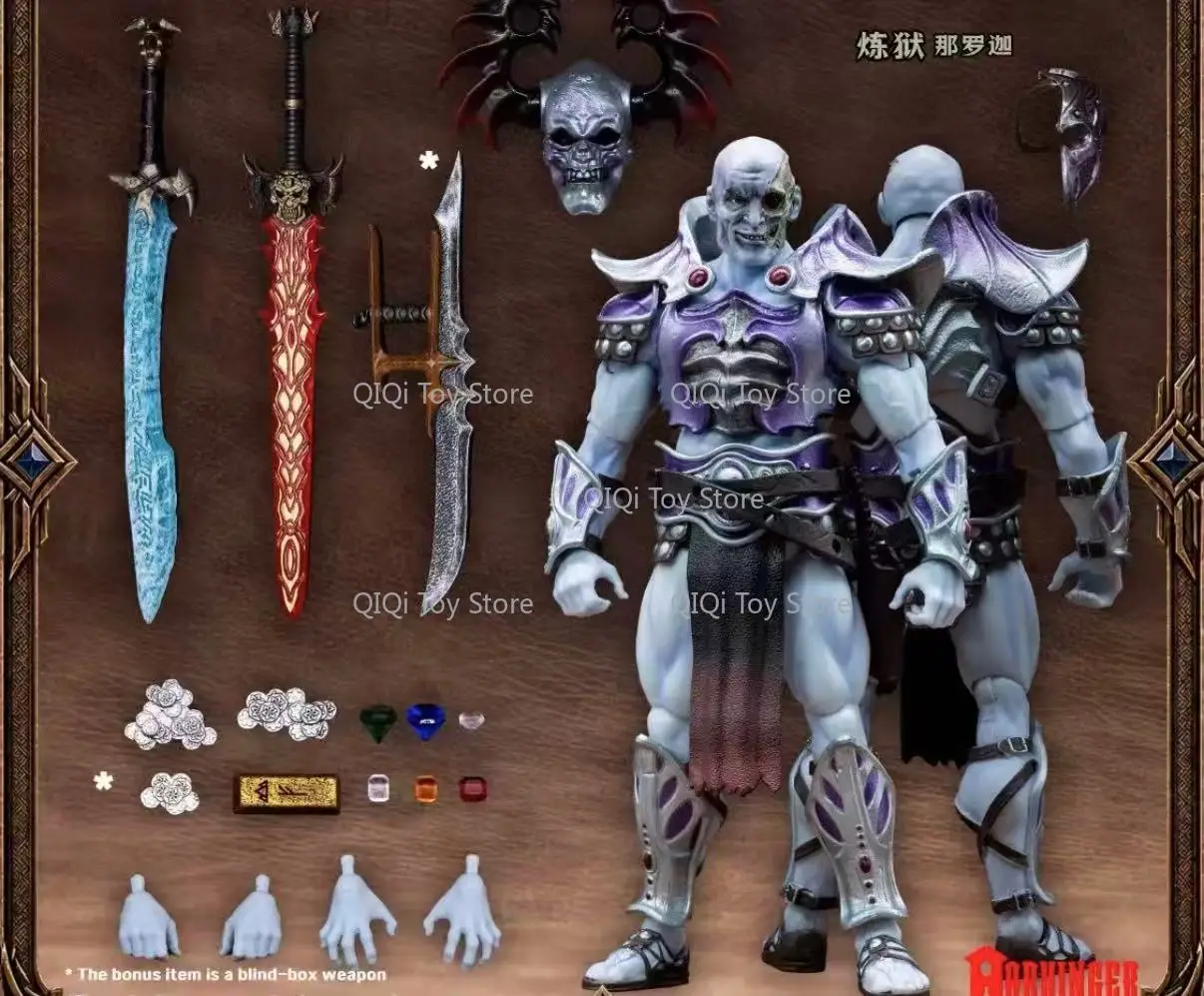 

in stock Savage Melting Furnace 26 Limited Purgatory Double Sword Lyx Naroga 1/12 American 6-7-inch movable soldier