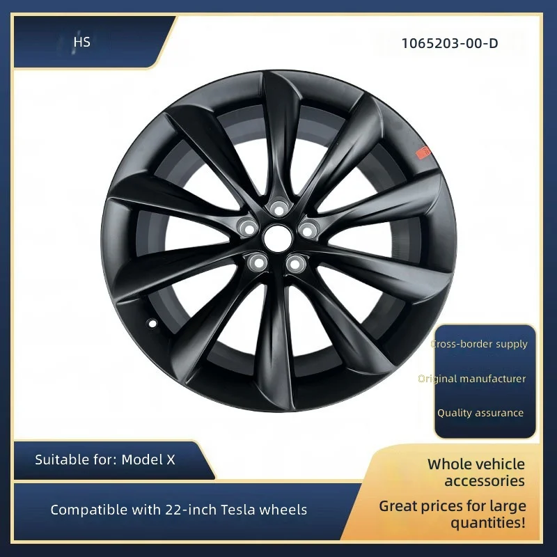For Tesla Auto Parts China MODEL X Steel Wheel Hub 22 Inch 1027246 1065203