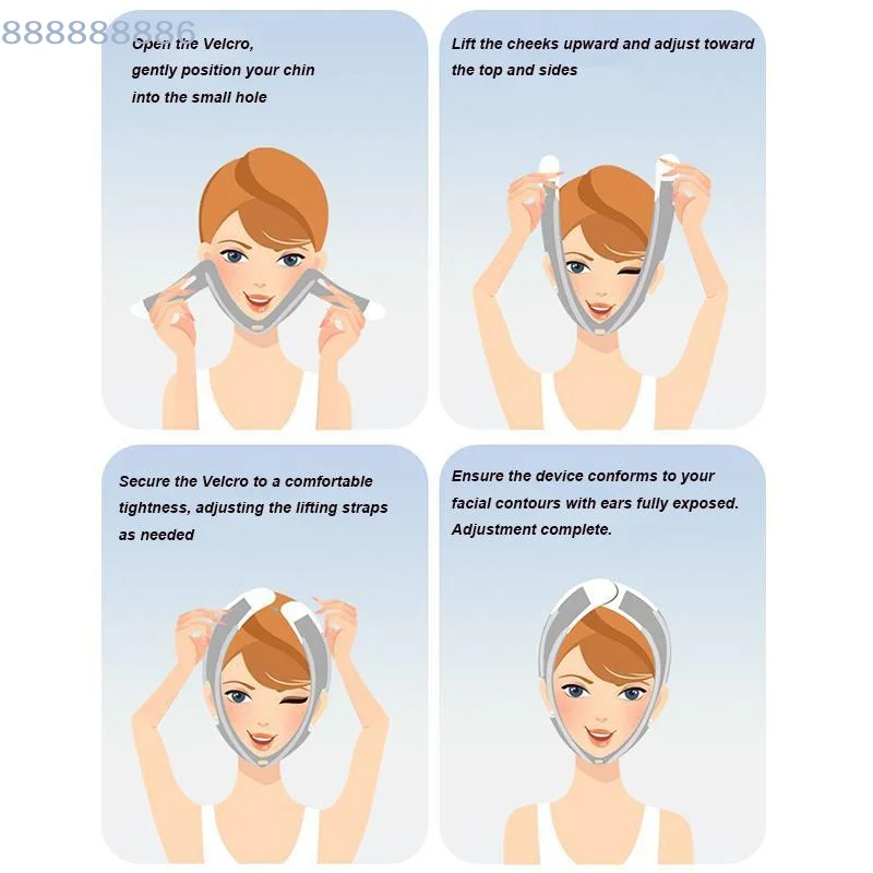 Double Chin Face Mask Facial Thin Face Mask Slimming Bandage Skin Care Belt Shape Lift Reduce Face Thinning Slimmer For Men