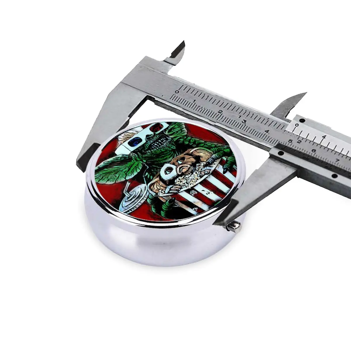 G-Gremlinses روح الدعابة حبوب صناديق Gizmo 80s فيلم Mogwai الوحش الرعب الرجعية الخيال العلمي حاوية حبوب صغيرة صندوق دواء موزع