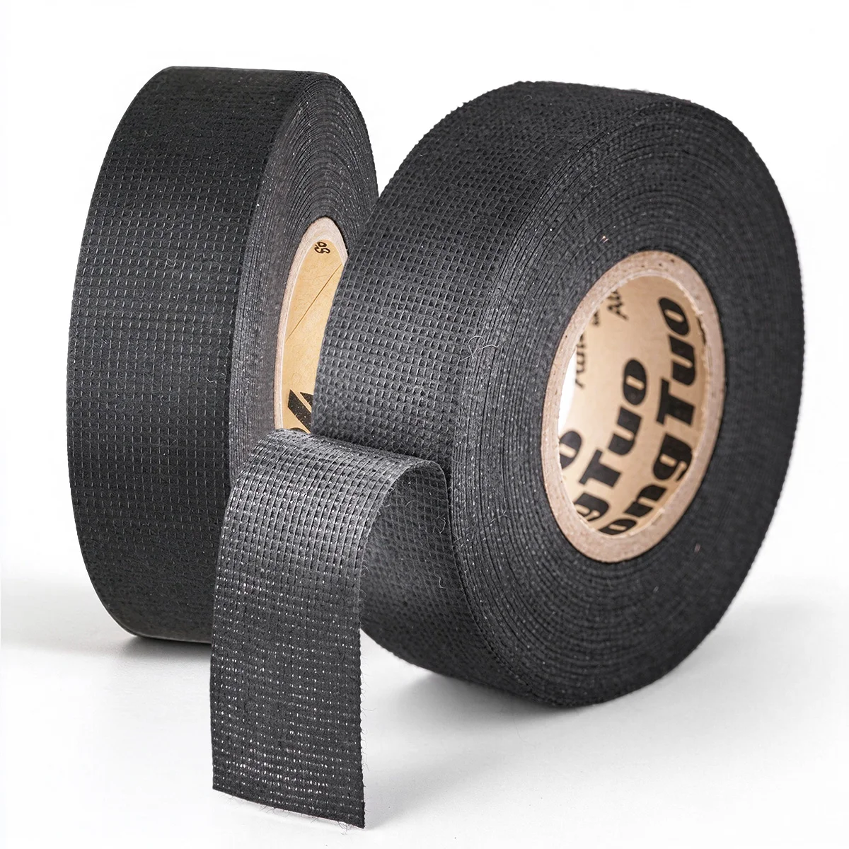 ROYALRHINO 15M Heat Resistant Cloth Fabric Tape for Automotive Wiring Harness Loom Cable Protection Adhesive Tape in 15/19/25m