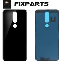 For Nokia 5.1 Plus 6.1 Plus 8.1 X7 TA-1102 TA-1105 TA-1108 TA-1109 TA-1112 TA-1120 1199 Glass Rear Back Housing Battery Cover