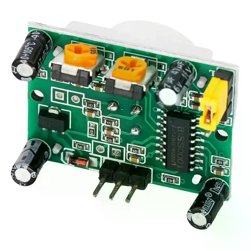 HC-SR501 Sensor Adjust IR Pyroelectric Infrared PIR Human Infrared Motion Detector Module For For Raspberry Pi + Case