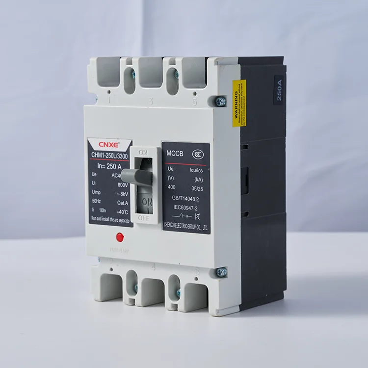 

MCCB Electronic Plastic-case Leakage Circuit Breaker CHM1EL