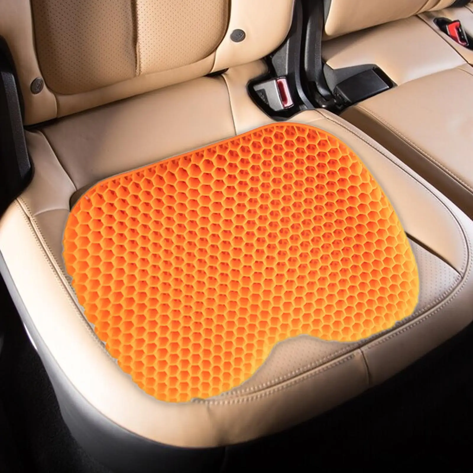 Kayak Seat Cushion Anti Slip Kayak Seat Pad for Fishing Boat Drifting Rowing Orange