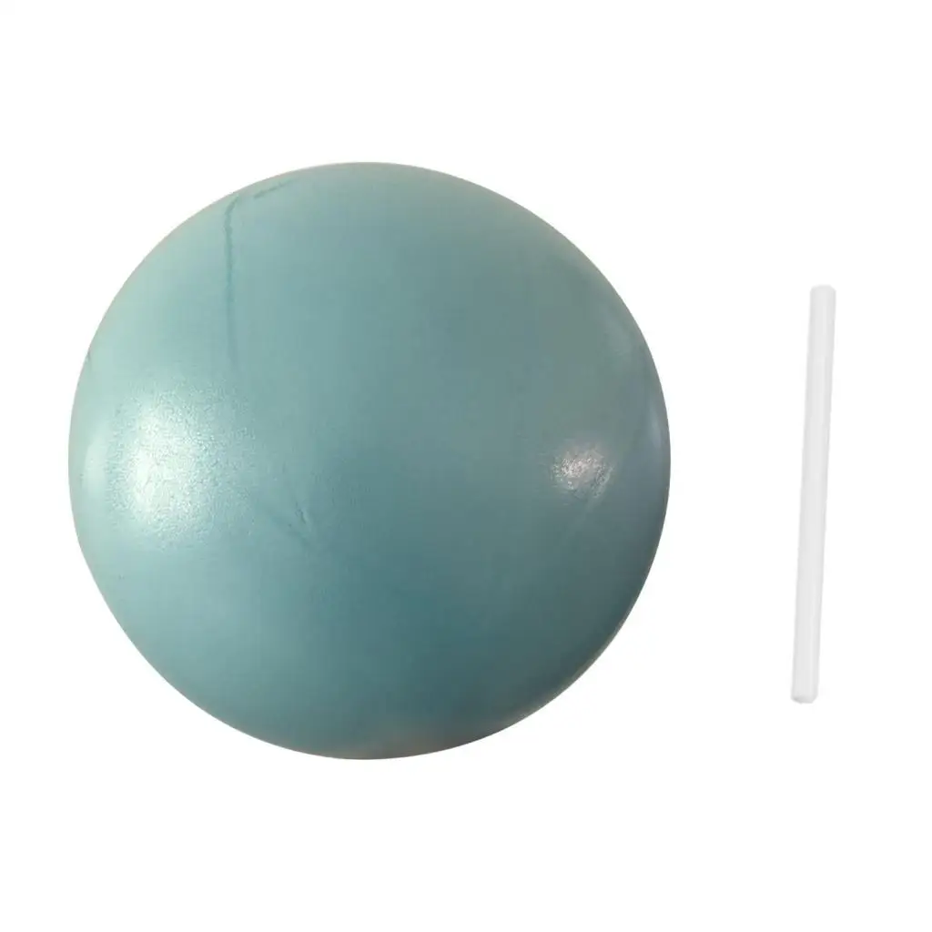 Small Pilates Ball Yoga Ball 9 inch Slip Resistant Workout Ball Core Ball for Stability Balance Improves Balance, Core Strength