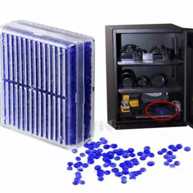 Multifunction Dehumidifier Moisture Silica Gel Desiccant Box Reusable  Moisture Beads Moisture removal and mold prevention