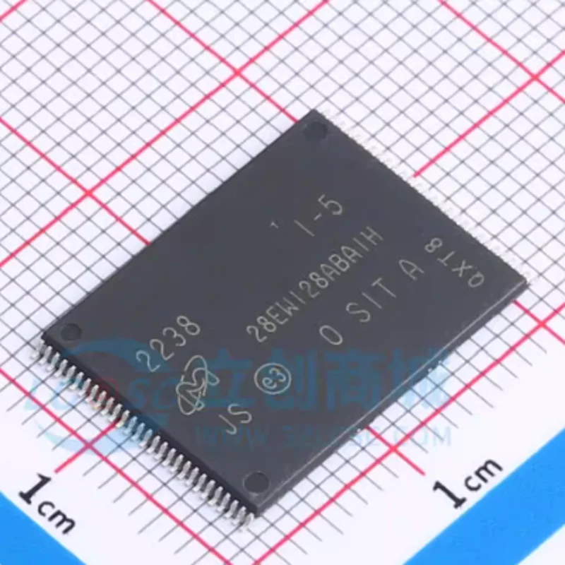 Integrated Circuits (ICs) Memory MT28EW128ABA1HJS-0SIT FLASH - NOR Memory IC 128Mbit Parallel 95 ns 56-TSOP
