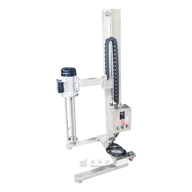 Factory Price High Shear Mixer Agitator Liquid Soap Perfume Paint Cosmetic-Homogenizer Mixer High Efficiency Mixing Equipment