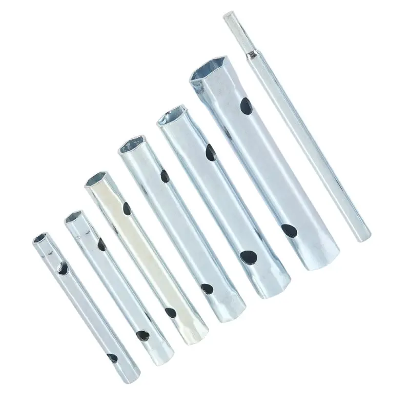 Must Have 6Mm - 17Mm Tubular Socket Wrench Set Plug Tube Hollow Socket Wrench Filter Wrench