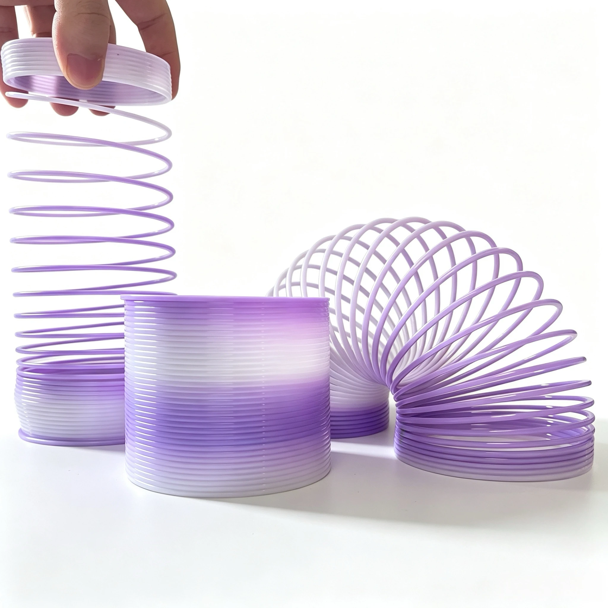 

Soft Purple Rainbow Spring Toy Stress Relief for Party Party Favors & Holiday Surprise Gifts