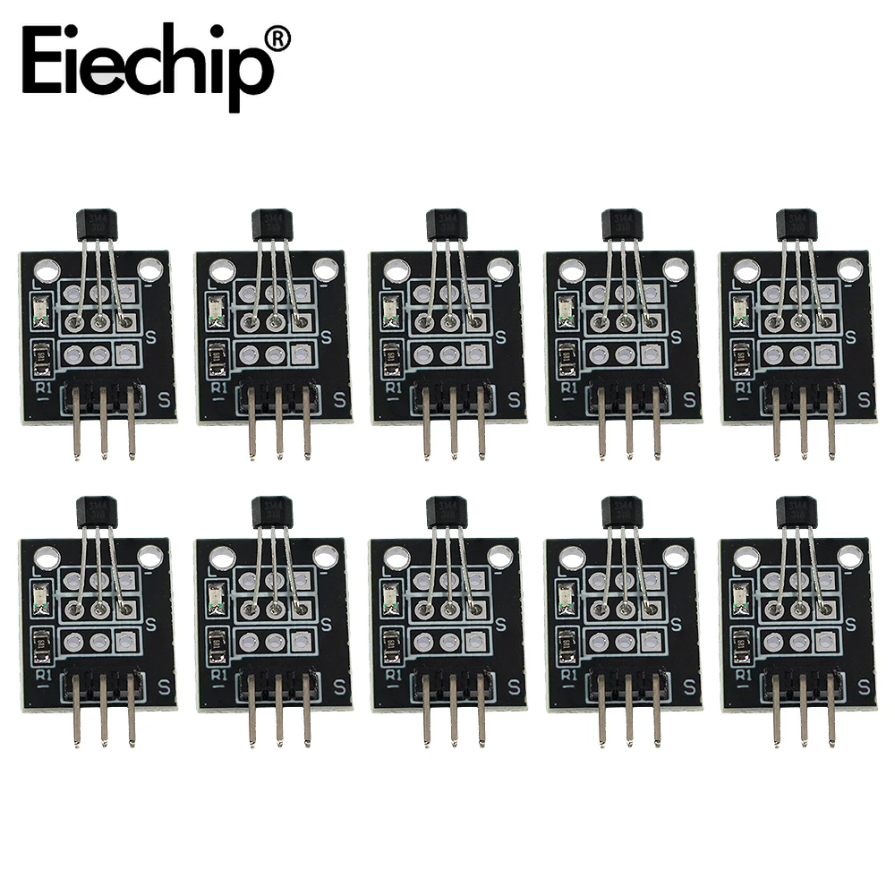 10 pz/20 pz KY-003 modulo sensore magnetico Hall per Arduino AVR Smart Cars Kit di avviamento fai da te Kit elettronico