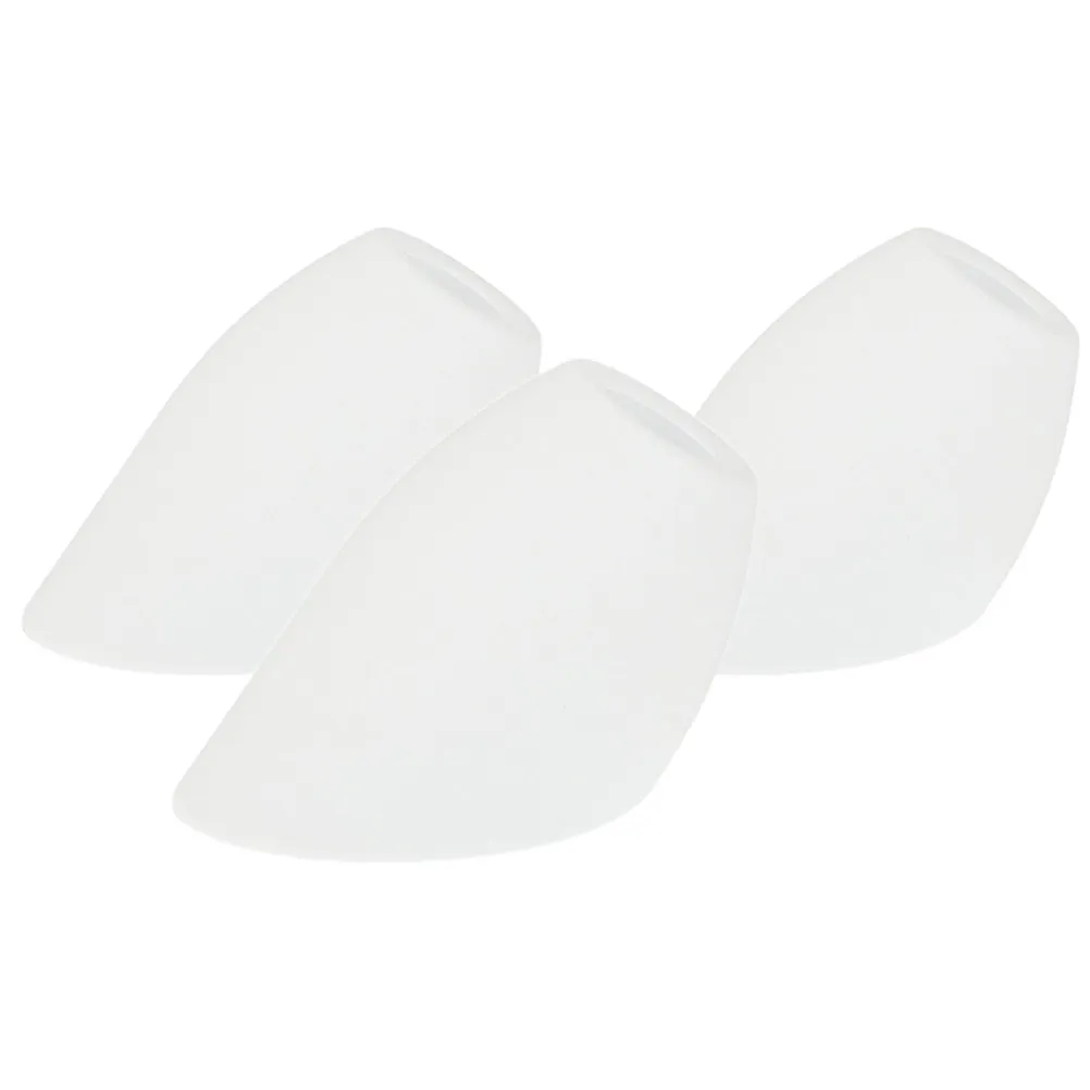 3Pcs Plastic Lamp Shade Inclined Head Lamp Cover Dust-Proof Table Light Shade Replacement Lampshade for Living Room Bedroom