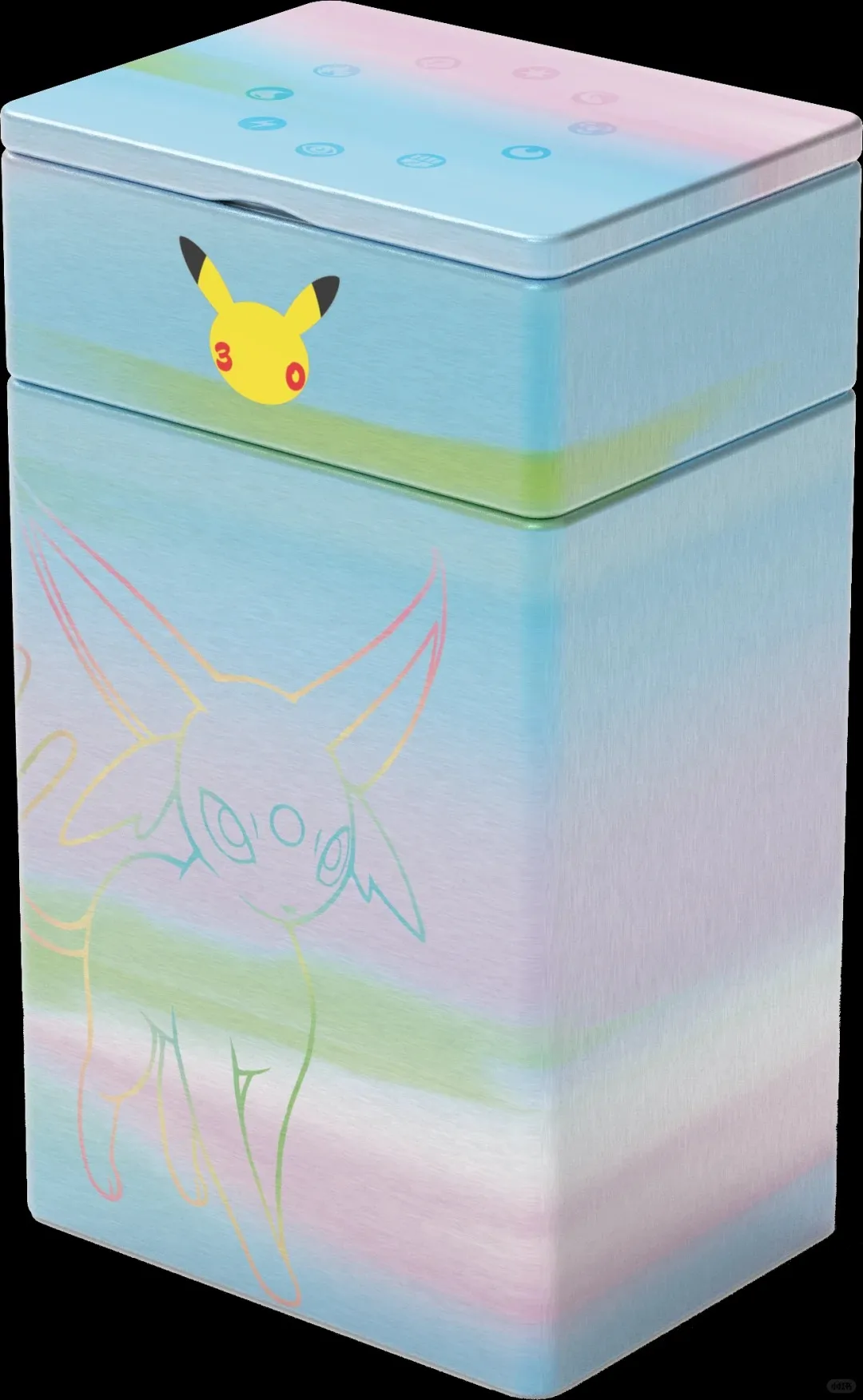 Pokemon 30th Anniversary Celebration Display Box Deluxe Card Deck Set Sun Moon Fairie Eevee Greninja Collecting Gifts in Stock