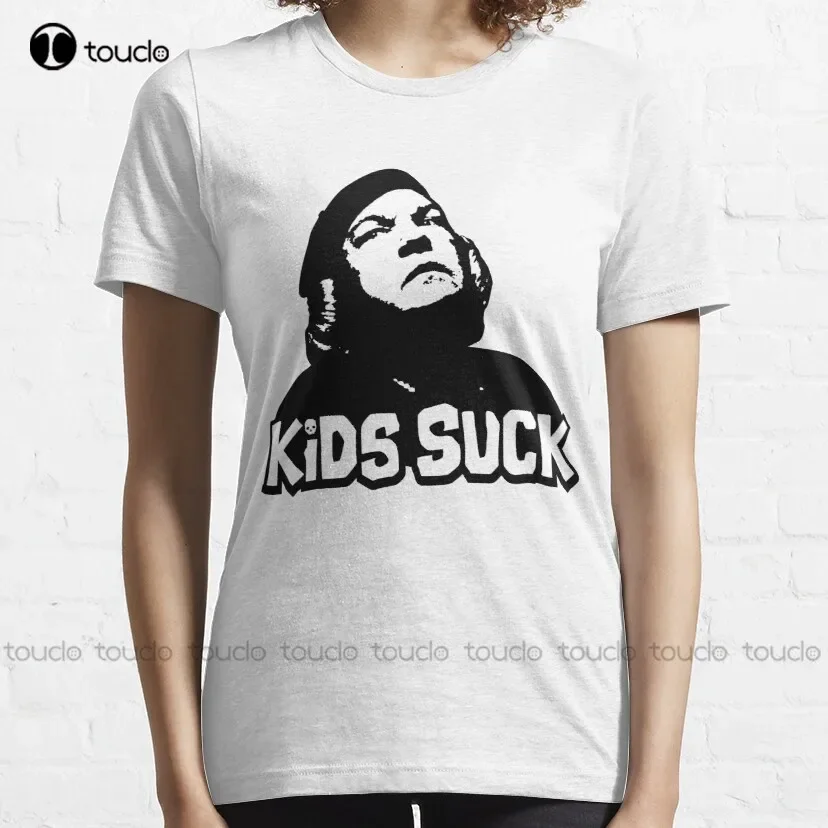 Kids Suck! T-Shirt Men T Shirts High Quality Cute Elegant Lovely Kawaii Cartoon Sweet Harajuku Cotton Tee Shirts Xs-5Xl Retro