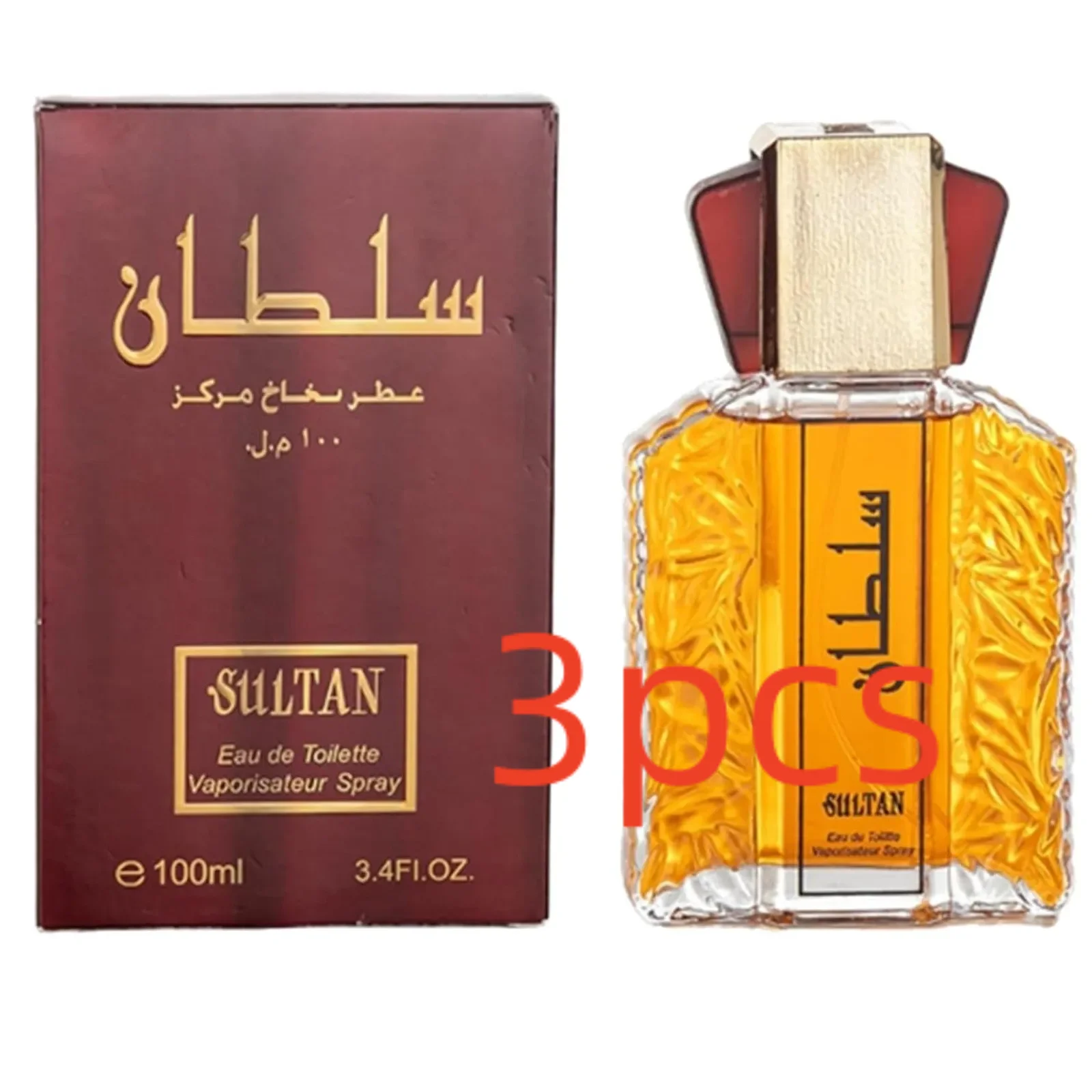 Sultan Eau Parfum Body Spray For Men Elegant Long Lasting Eau Toilette Spray Lasting Scent Dating Parfum 100ml