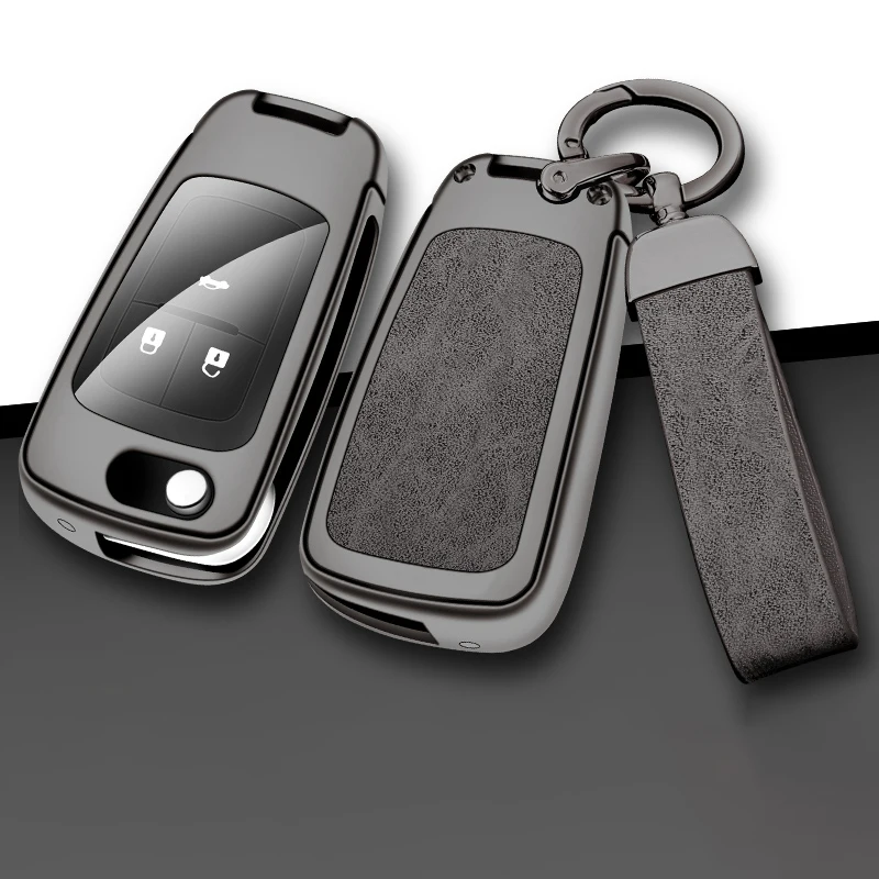 Car Key Case for Buick Encore GX GL6 2019 2020 for Chevrolet Cavalier Cruze Epica Lova Camaro Aveo 2020 Zinc Alloy Key Shell