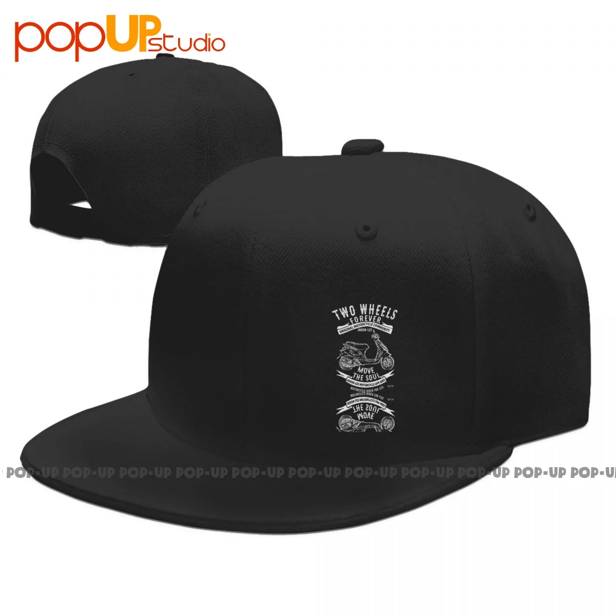 Jl Soul Illustration For A Piaggio Zip 50 4T Motorbike Fan Snapback Cap Baseball Caps